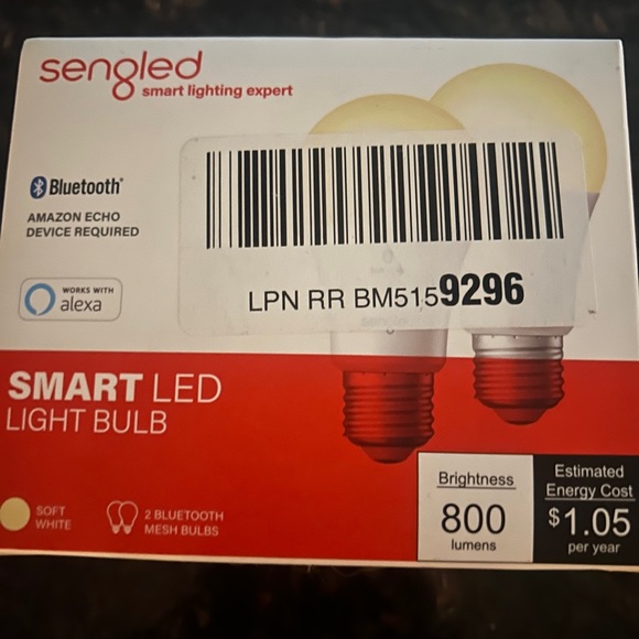 2 Smart Light Bulb Sengled Smarthome Alexa Bluetooth Voice Control Remote Access - Picture 10 of 12